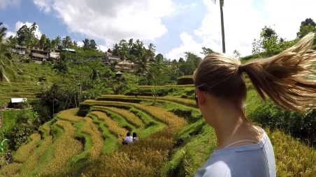 Tegalalang Rice Terrace in Ubud Bali