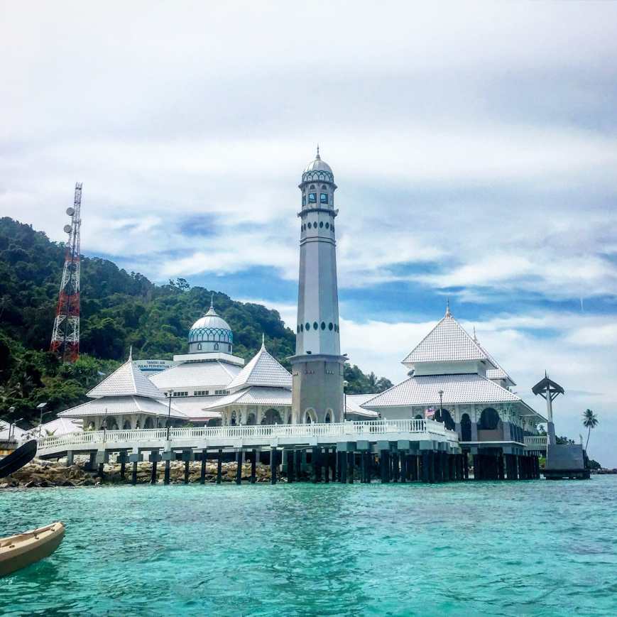 The mosque at the fisherman's village on Perhentian Kecil
